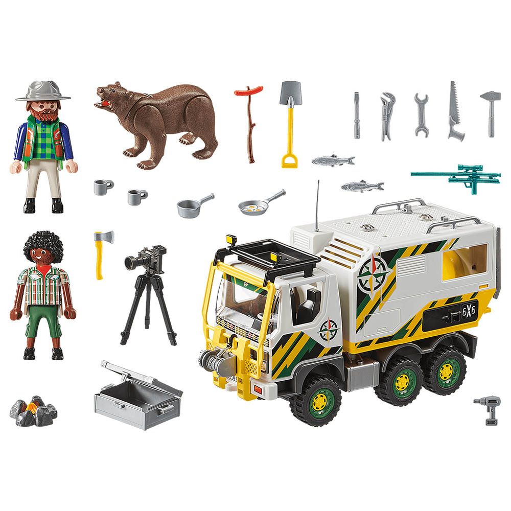 Playmobil - Outdoor Expedition Truck - White