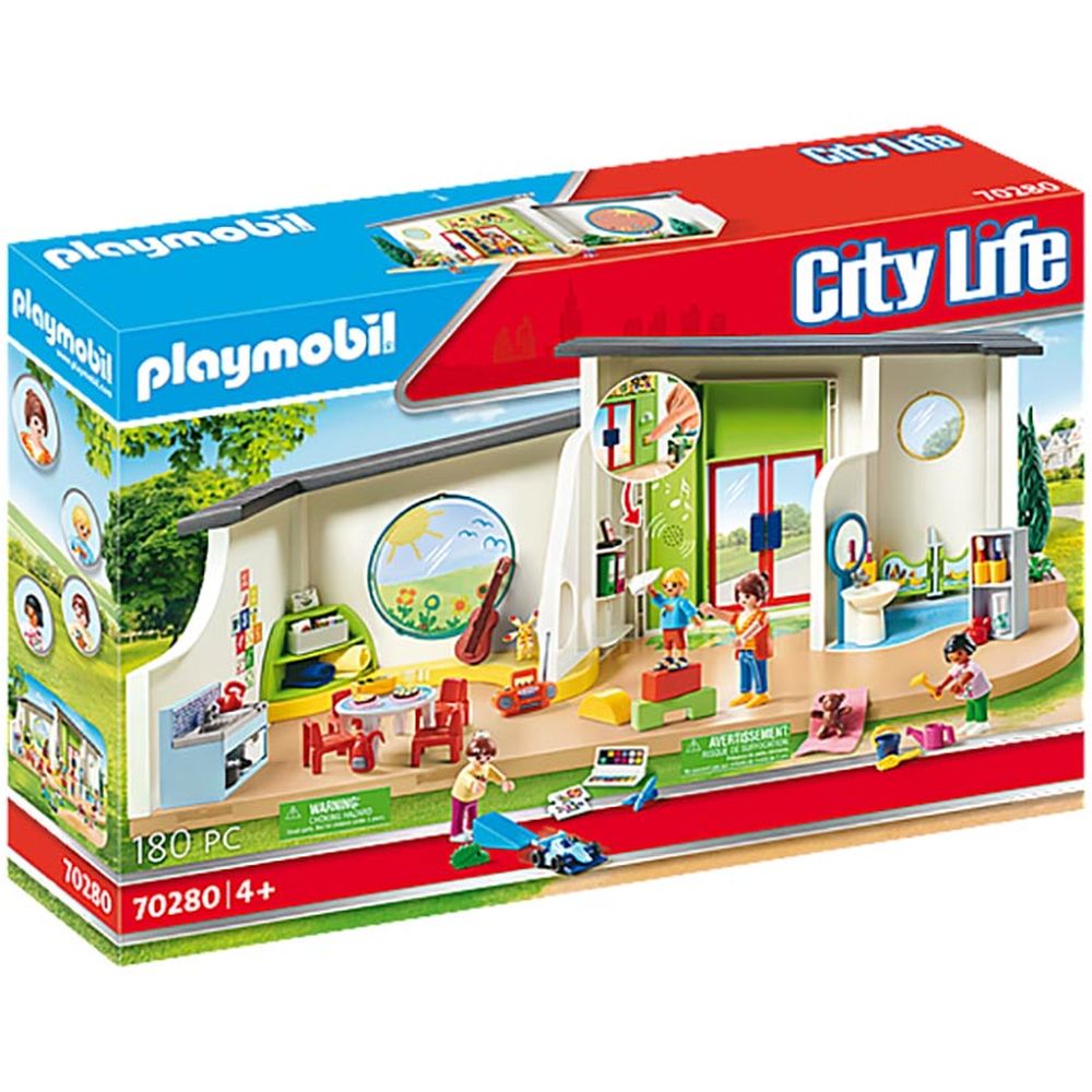 Playmobil - Rainbow Daycare City Life Set - 180pcs
