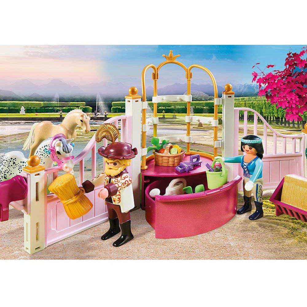 Playmobil - Princess Riding Lessons Set -185pcs - Pink
