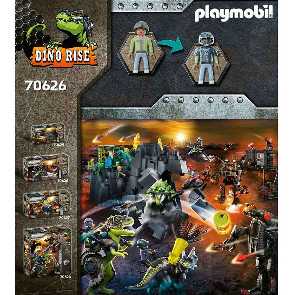 Playmobil - Saichania Invasion Of The Robot Set