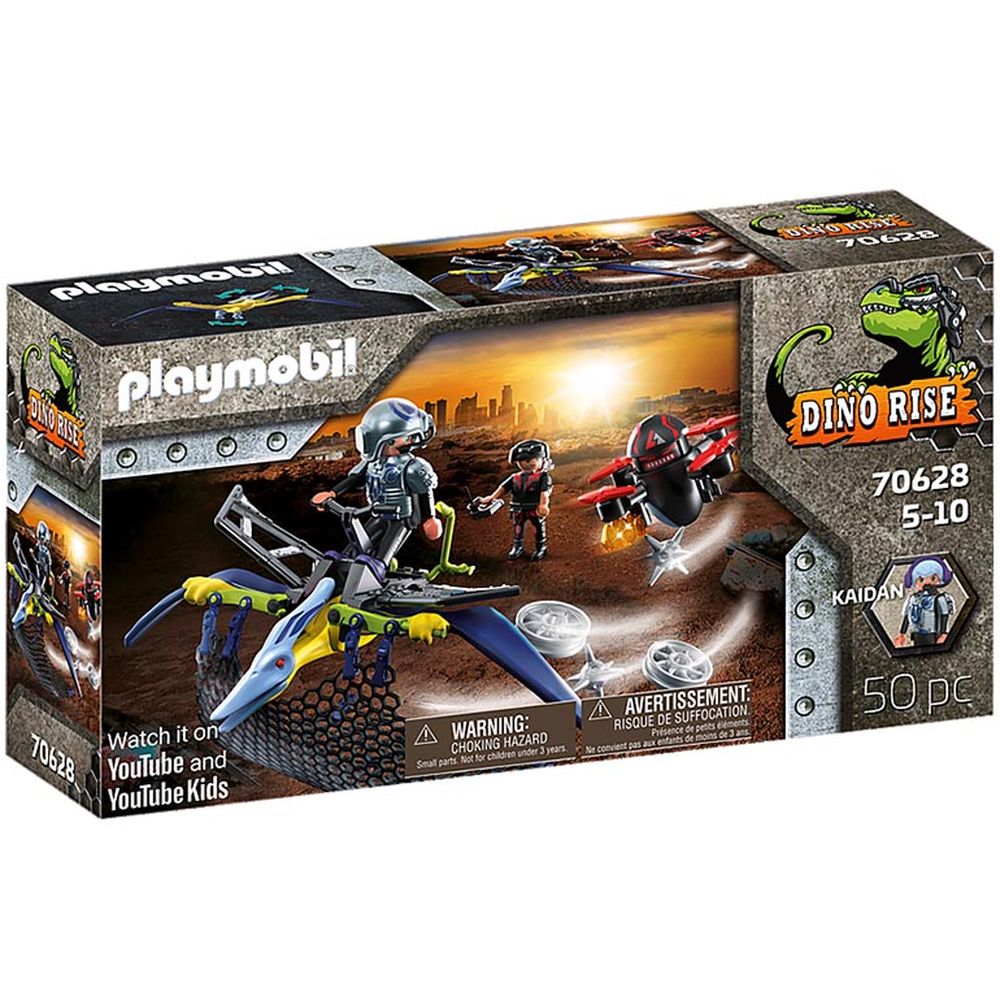 Playmobil - Pteranodon Drone Strike Set - Blue