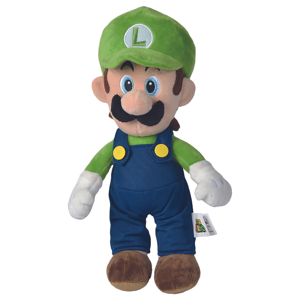 Nintendo - Super Mario Cuddly Plush Figure - Luigi - 30cm