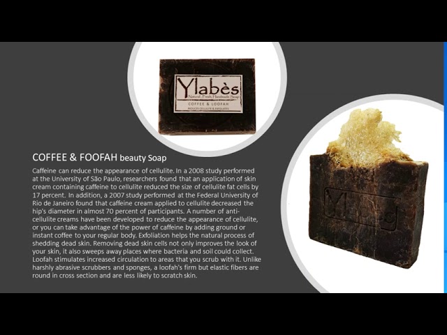 Ylabes - Loofah with Camel Milk & Cocoa Natural Handmade Soap - 145g