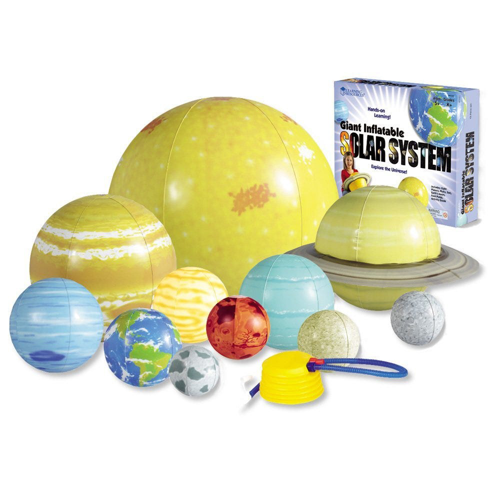 Learning Resources - Inflatable Solar System Set - Set Of 11