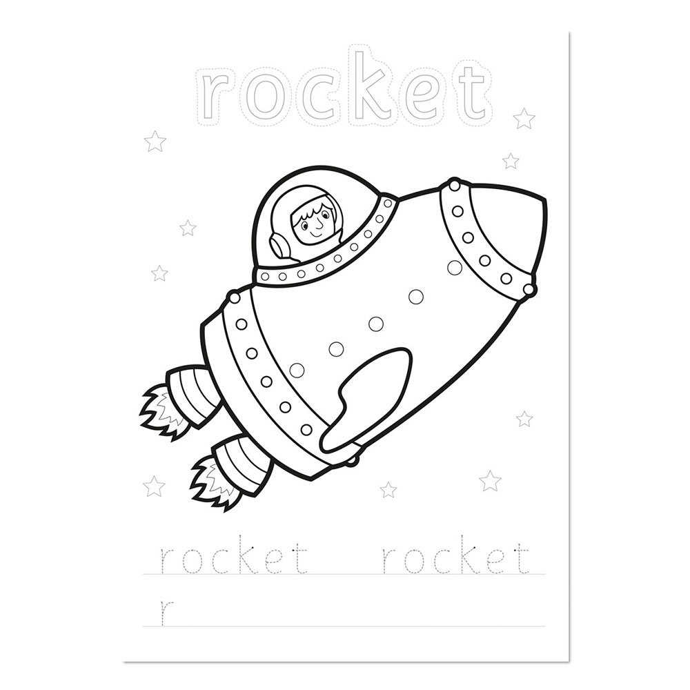 Orchard Toys - First Words Colouring Book