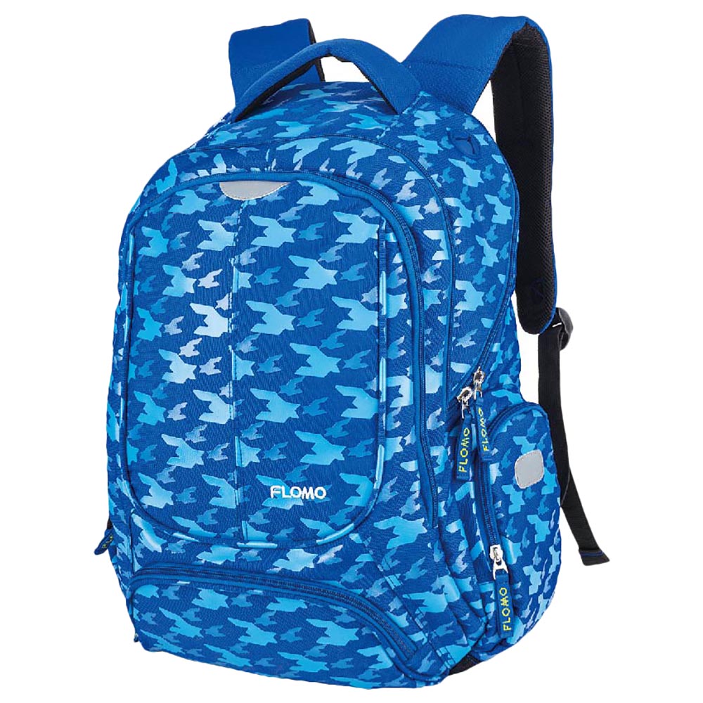 Flomo - School Backpack - Blue