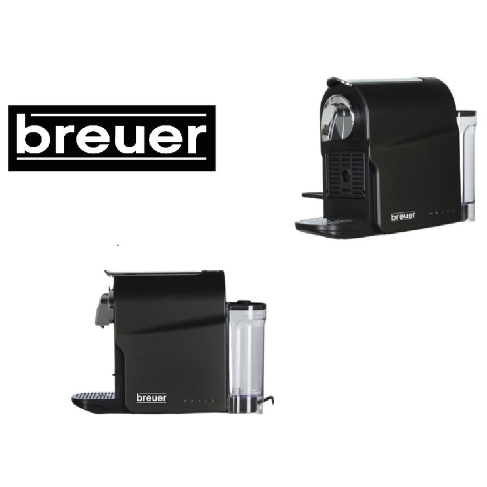 Breuer Nespresso Capsule Compatible Coffee Machine - Black