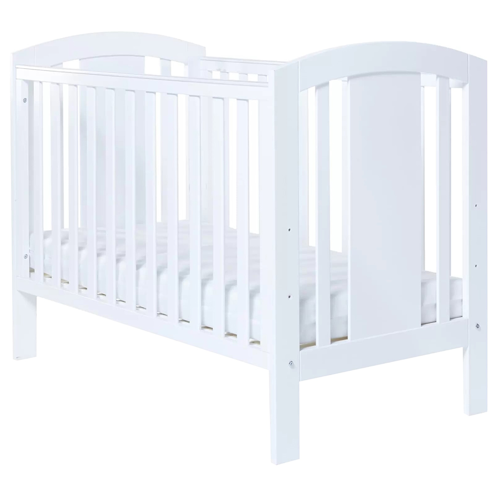 Baby Elegance Laba Wooden Cot - White