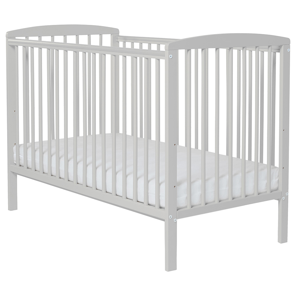 Baby Elegance Starlight Wooden Cot - Grey