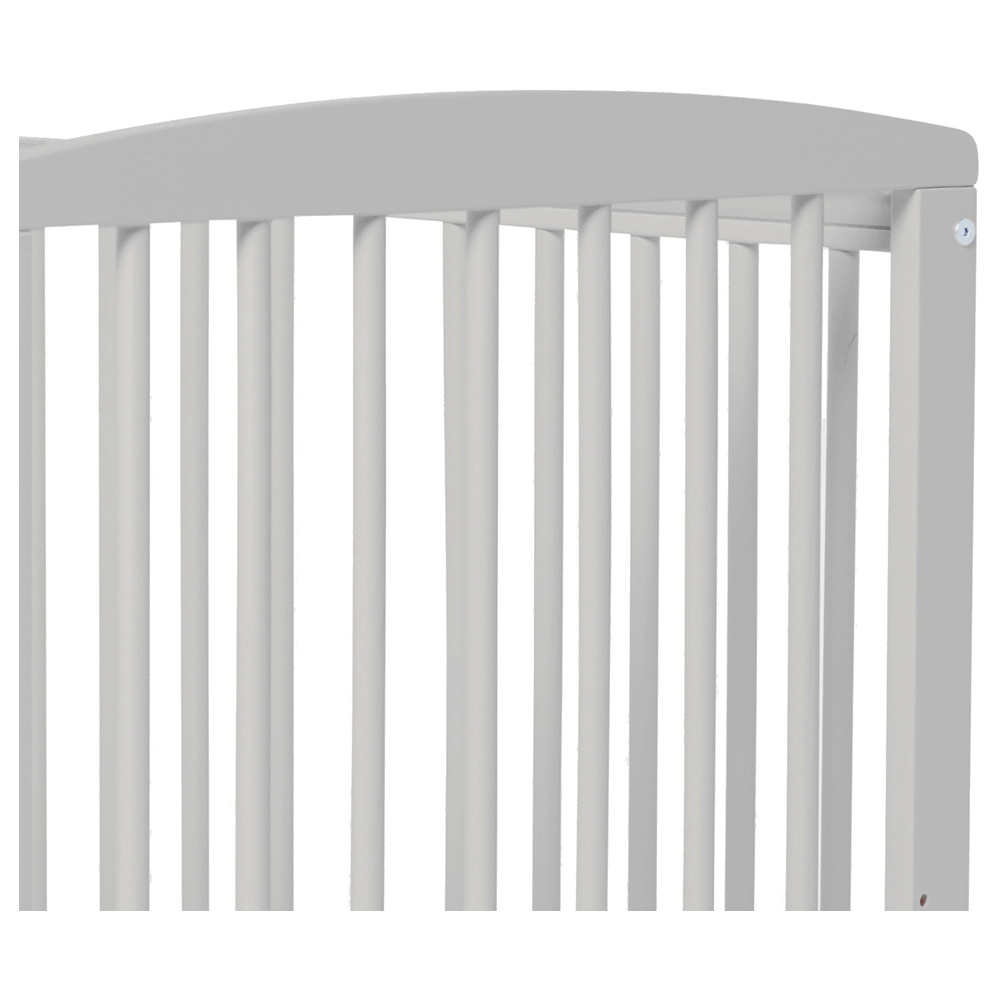 Baby Elegance Starlight Wooden Cot - Grey