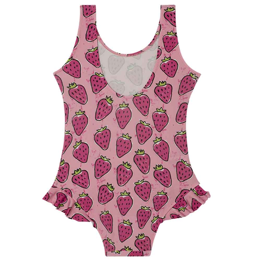 Slipstop Strawberry UPF50+ Girls Swimsuit