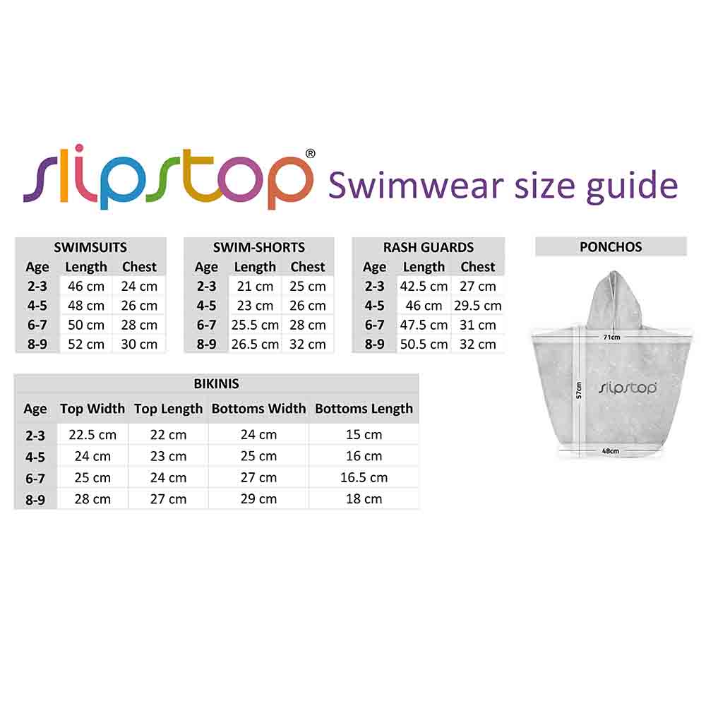 Slipstop Strawberry UPF50+ Girls Swimsuit