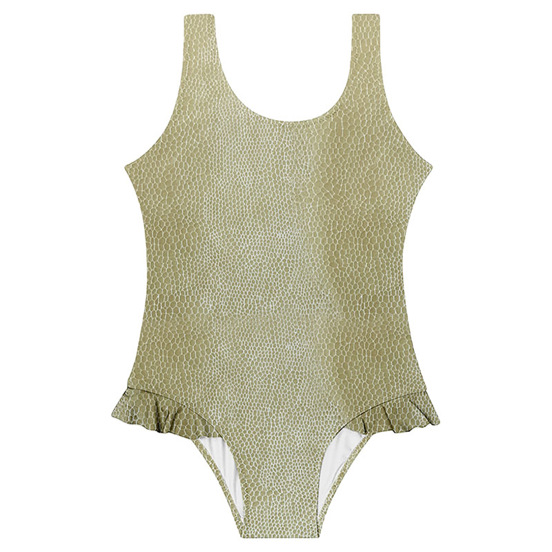 Slipstop Glitter Junior Swimsuit - Yellow