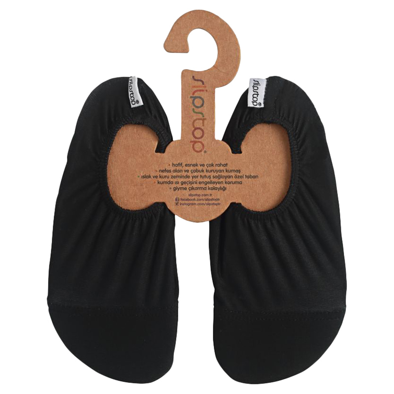 Slipstop Junior Anti-Slip Shoes - Black