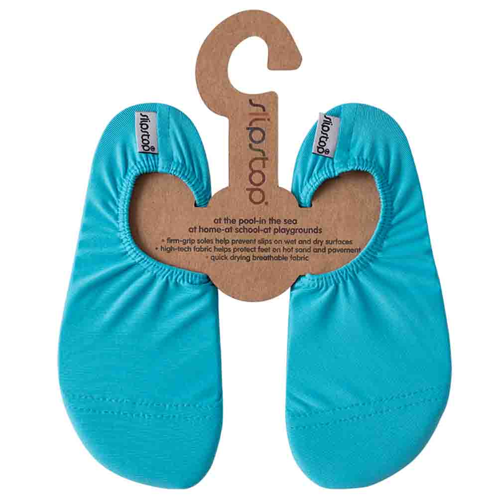 Slipstop Junior Anti-Slip Shoes Neon - Blue