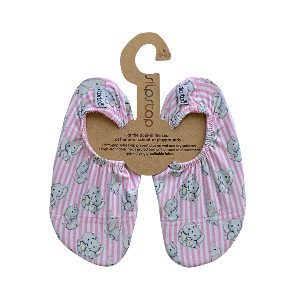 Slipstop Calf Shoes - Pink