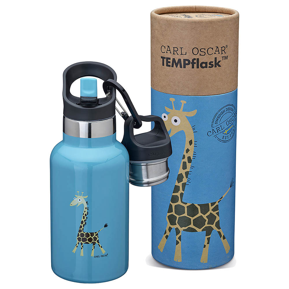 Carl Oscar - Kids Temp Flask - Turquoise - 350ml
