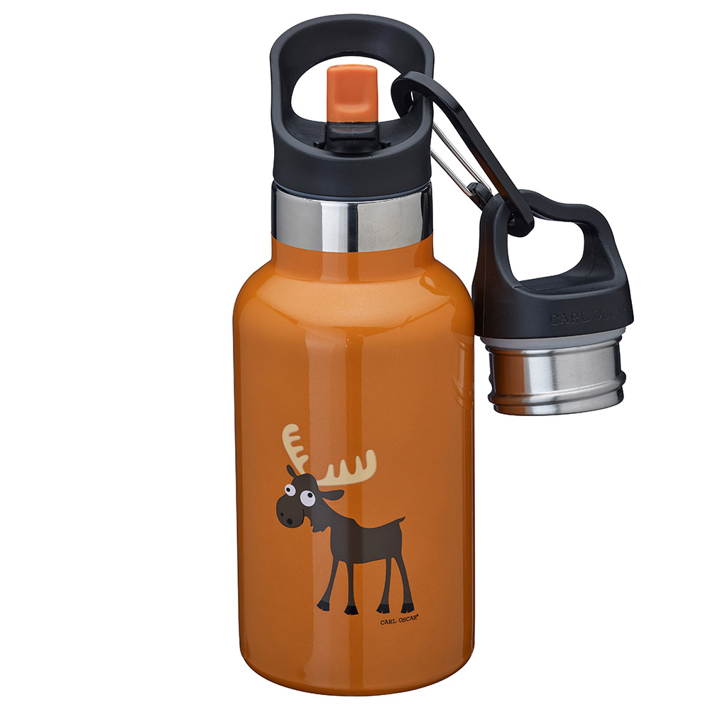 Carl Oscar - Kids Temp Flask - Orange - 350ml