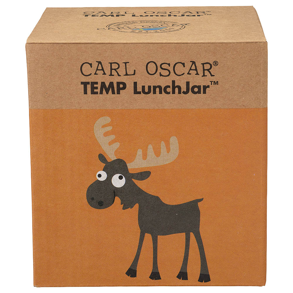 Carl Oscar - Kids Lunch Jar - 0.5L (TEMP LunchJar) - Orange