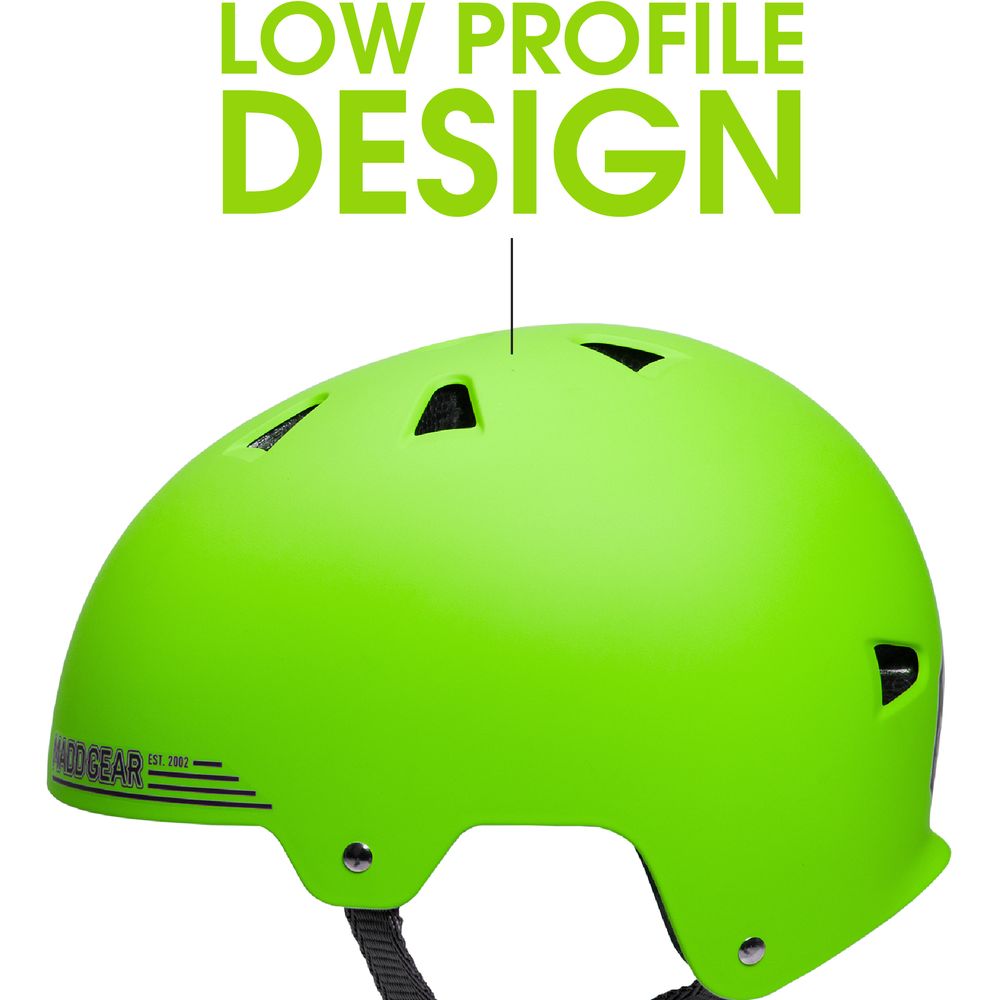 Madd Gear - Park Helmet - Green/Grey