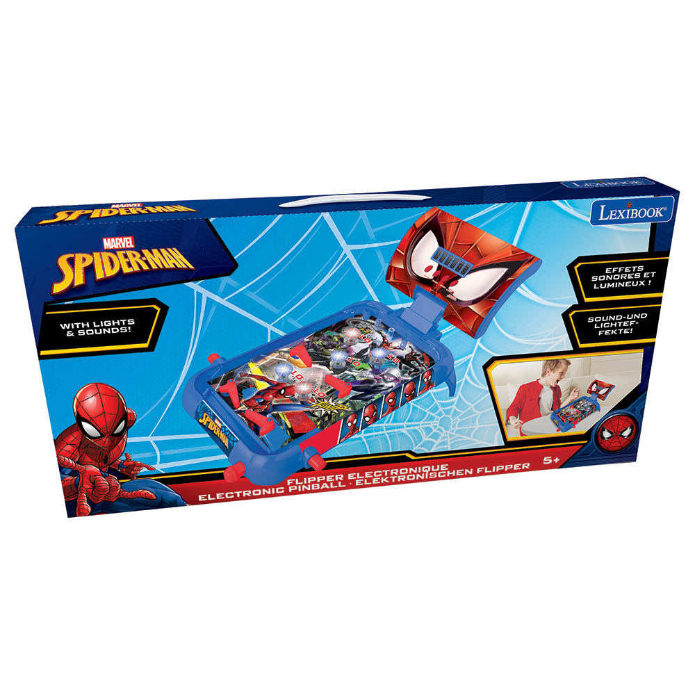 Lexibook - Musical Spider-Man Electronic Pinball