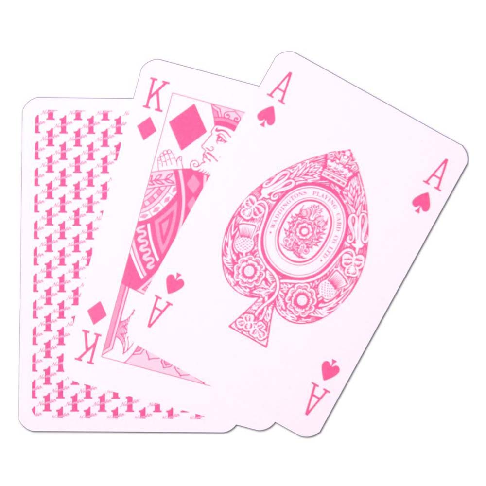 Waddingtons - No. 1 Pink Deck Playing Cards