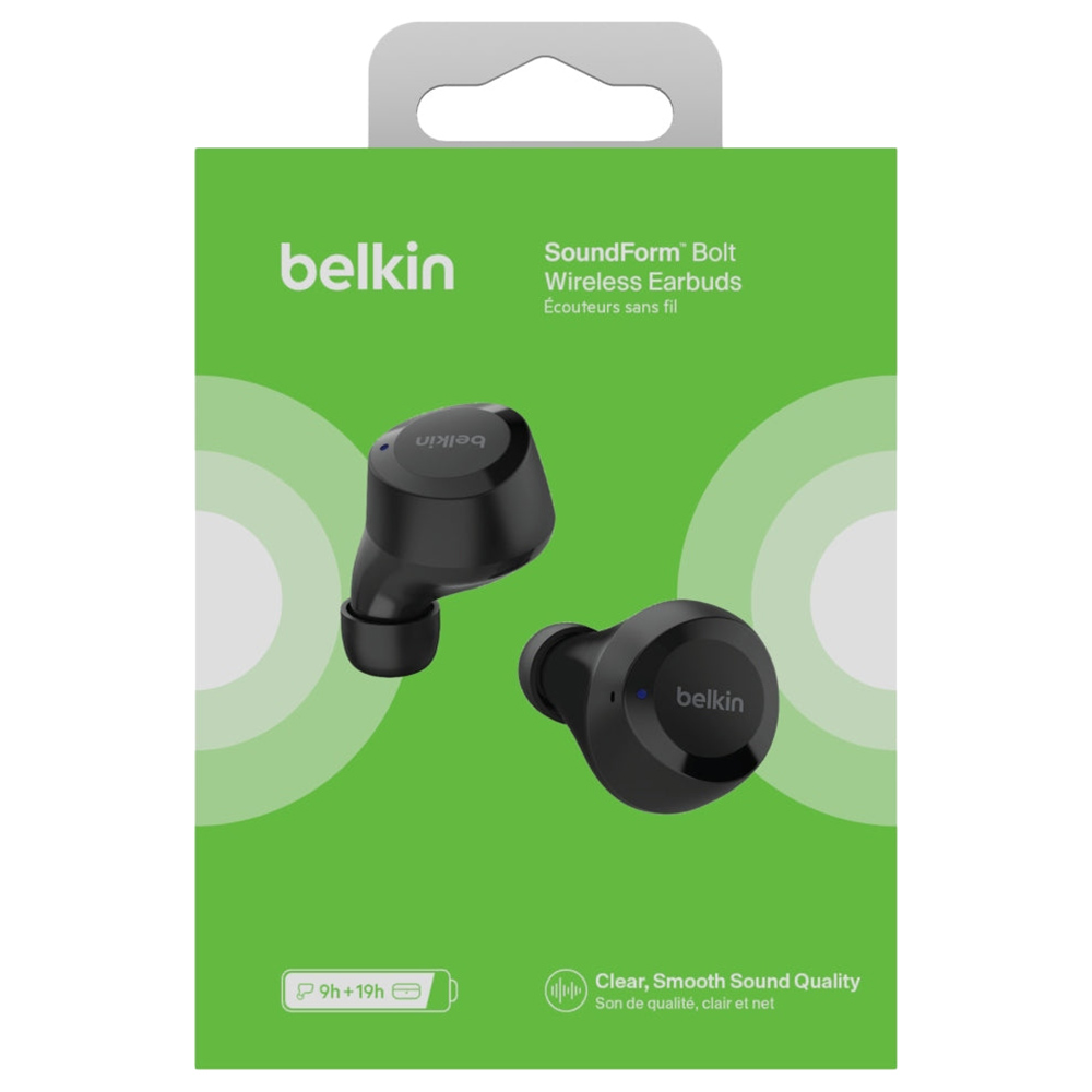Belkin - True Wireless Earbuds - Black