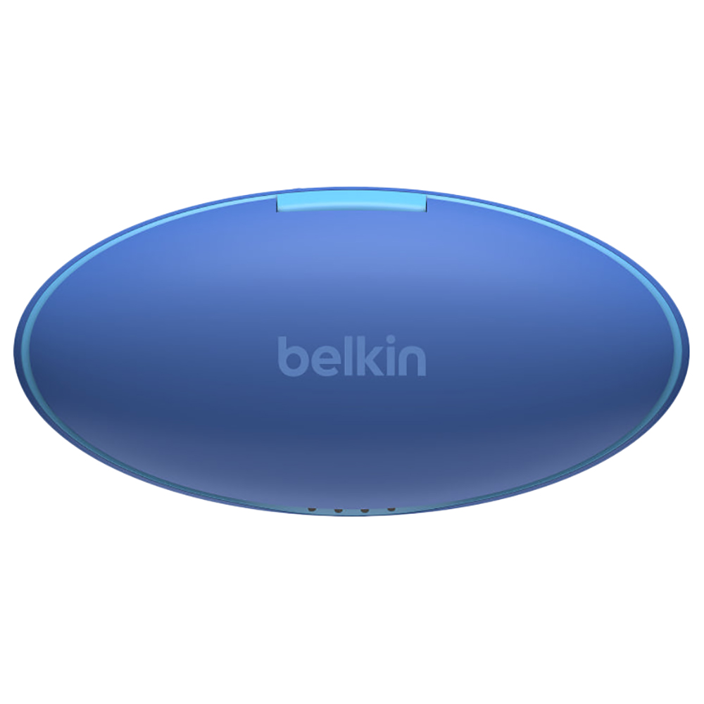 Belkin - Soundform Nano Wireless Earbuds For Kids - Blue
