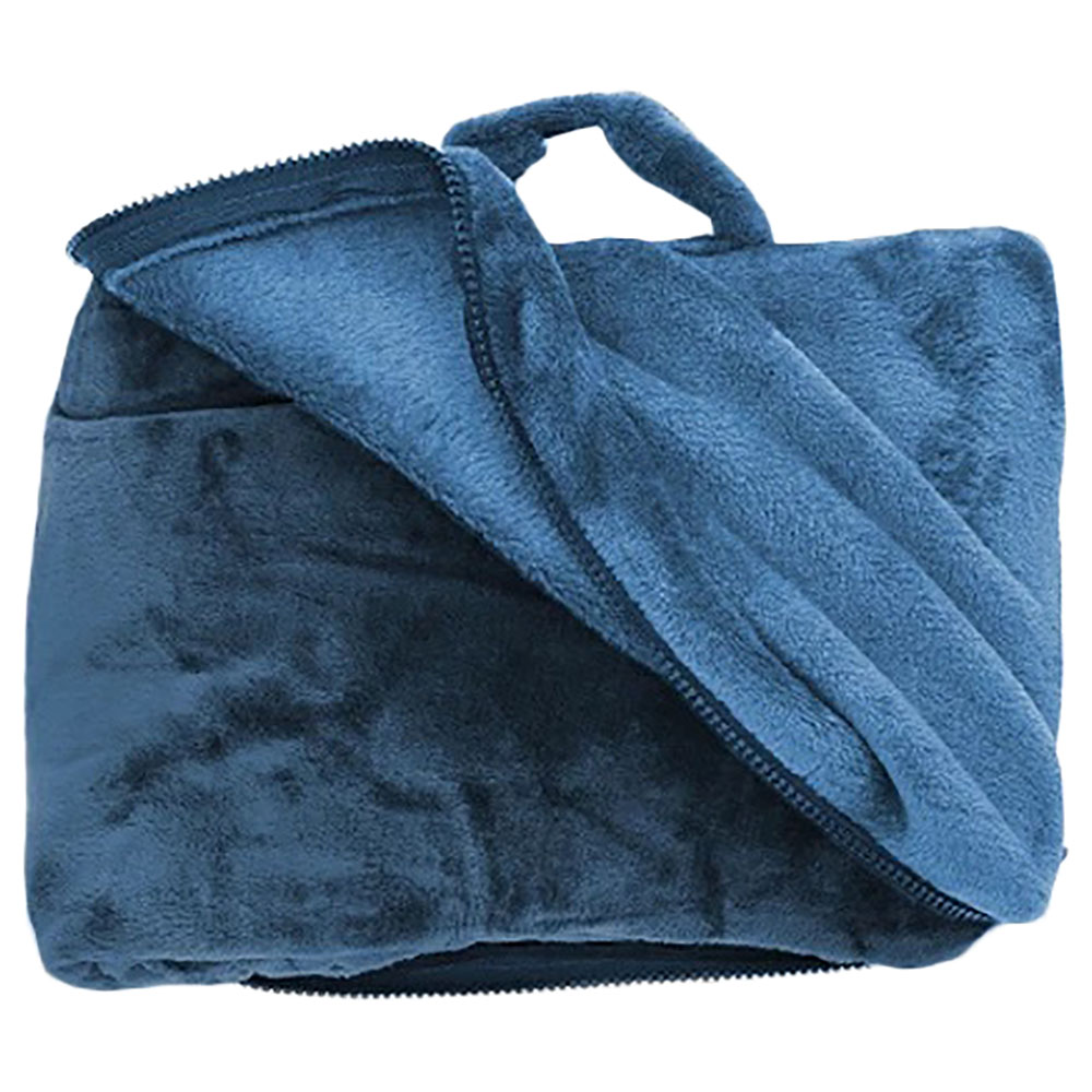 Cabeau - Fold 'N Go Blanket - Royal Blue