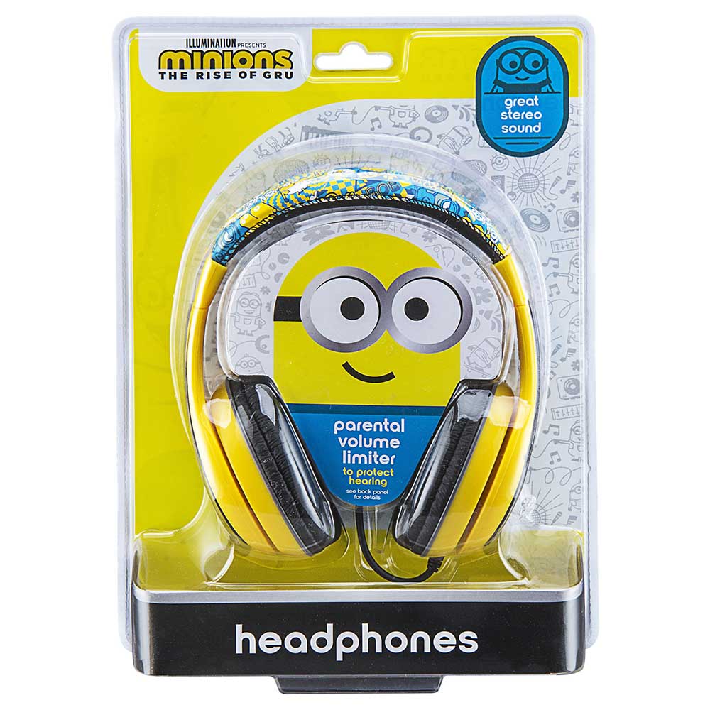 Kiddesigns Minions The Rise Of Gru Wired Headphones
