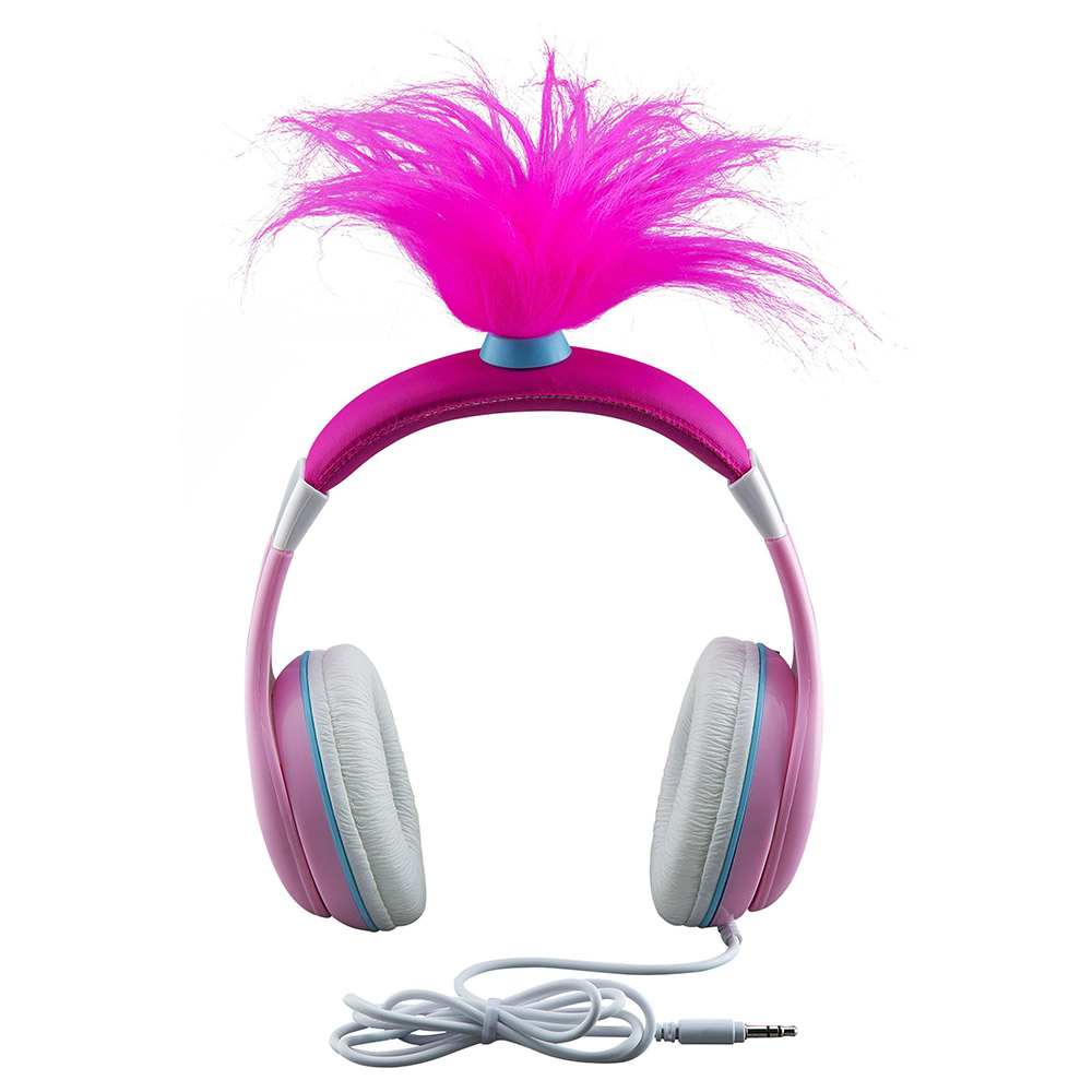 Kiddesigns Trolls World Tour Poppy Wired Headphones
