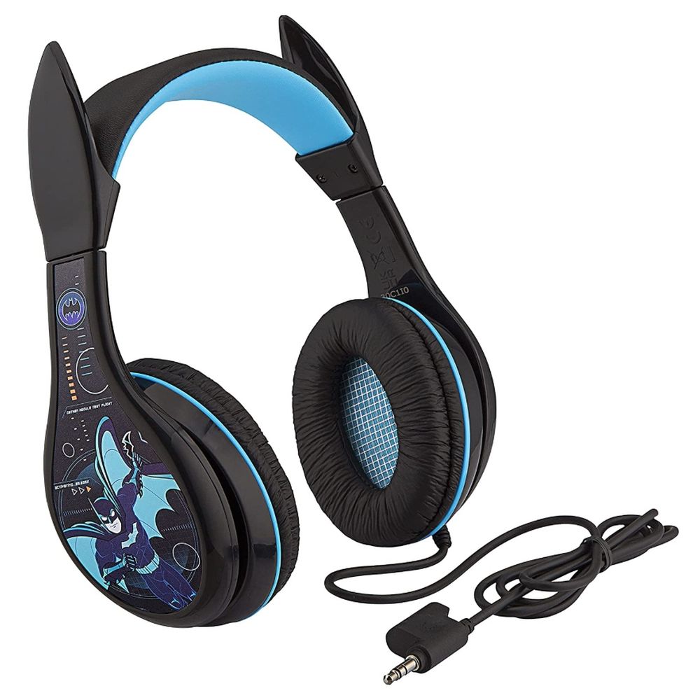 Kid Designs - Batman Kid Safe Wired Bluetooth Headphone