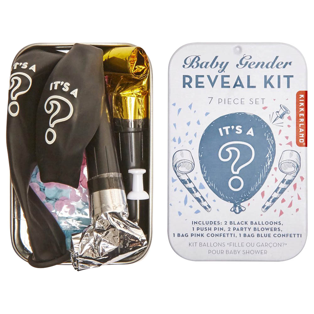 Kikkerland - Baby Gender Reveal Kit