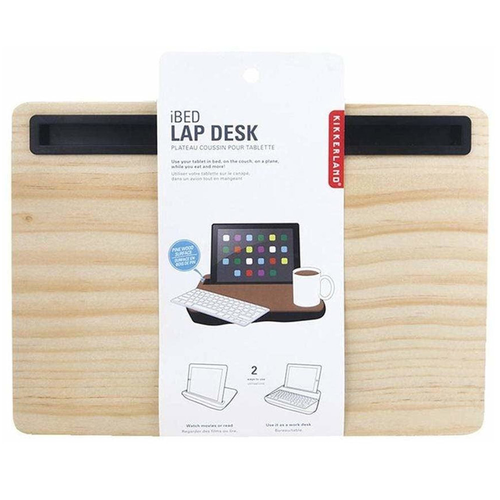 Kikkerland - iBed Lap Desk & Tablet/NoteBook Holder - Large