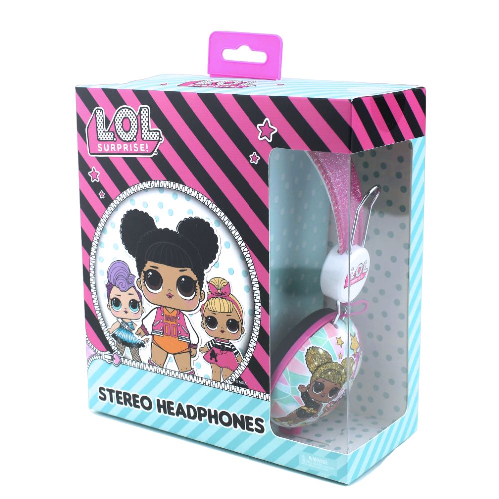 OTL - OnEar Folding Headphone Lol Surprise Glitter Glam
