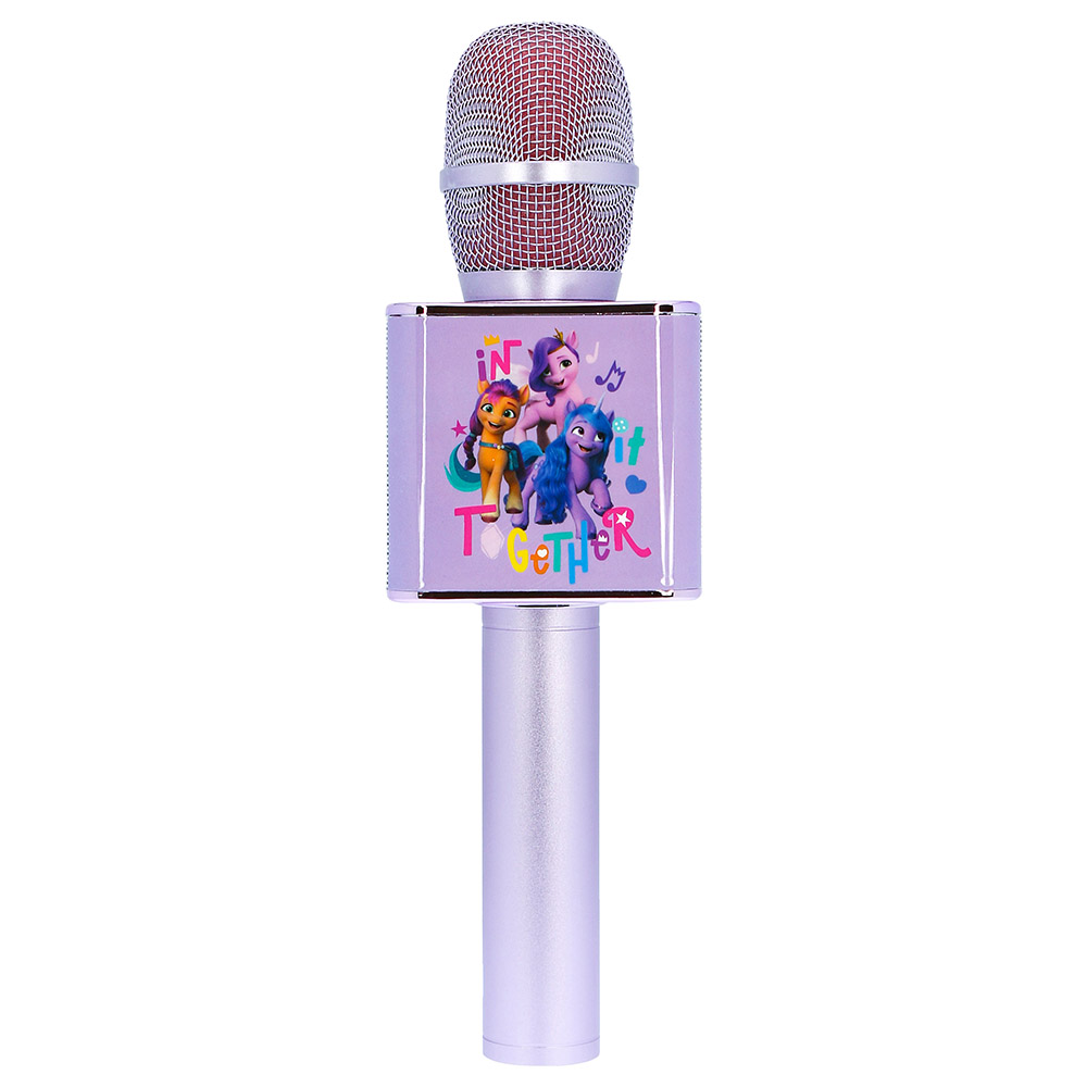 OTL Technologies - My Little Pony Karaoke Microphone with Bluetooth Speaker - Purple