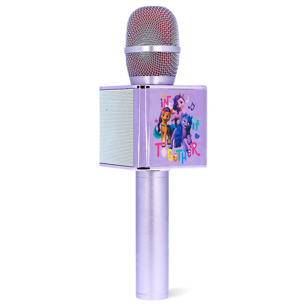 OTL Technologies - My Little Pony Karaoke Microphone with Bluetooth Speaker - Purple