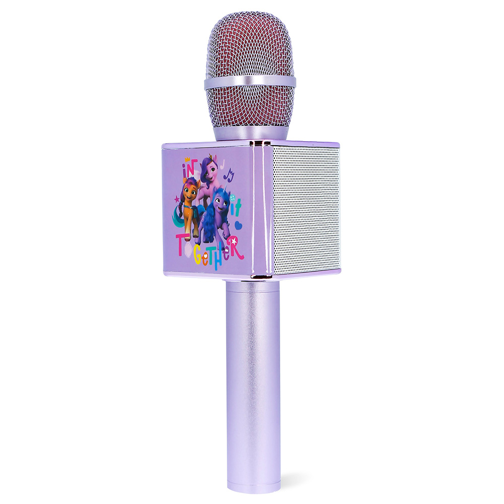OTL Technologies - My Little Pony Karaoke Microphone with Bluetooth Speaker - Purple