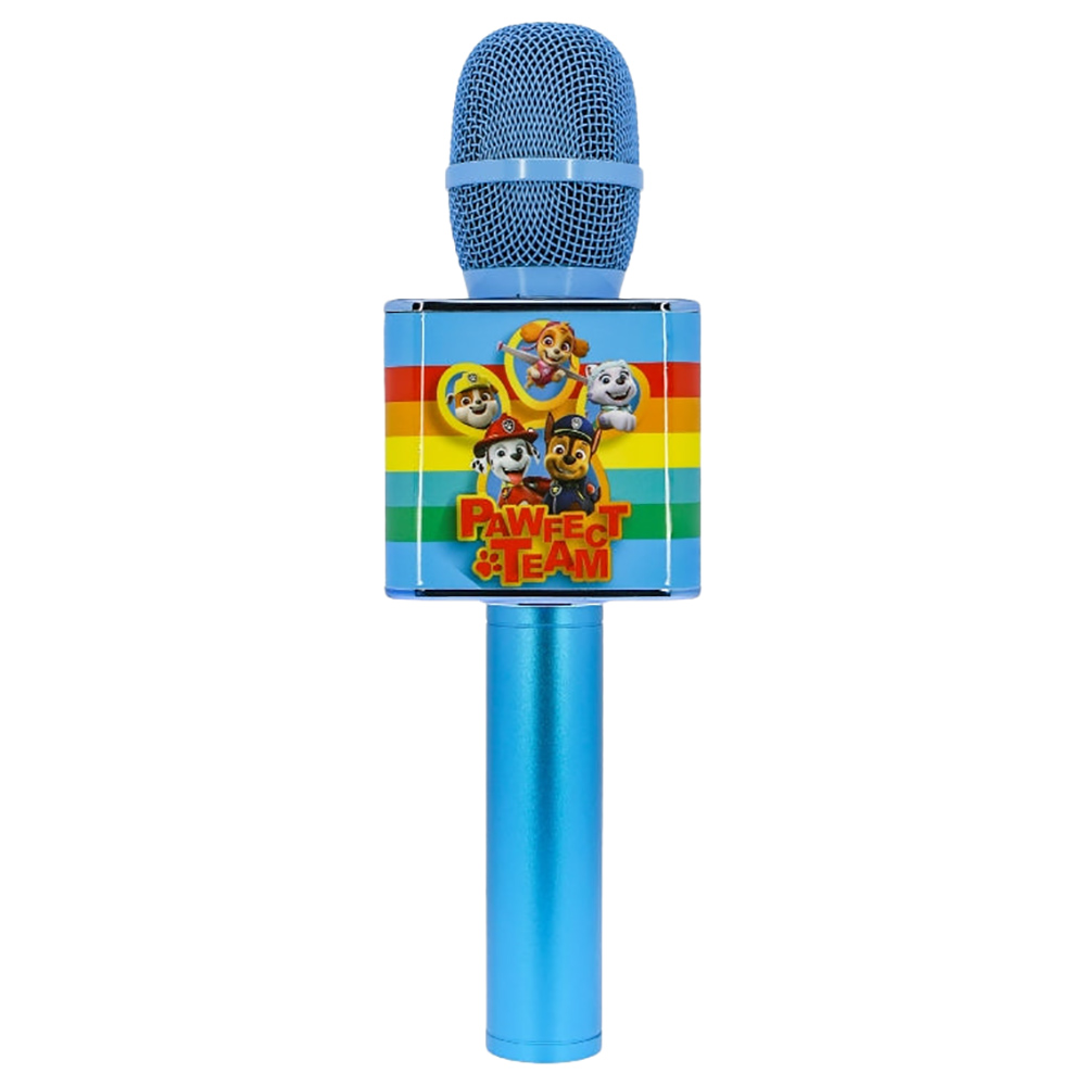 OTL Technologies - Paw Patrol Perfect Team Karaoke Microphone with Bluetooth Speaker - Blue