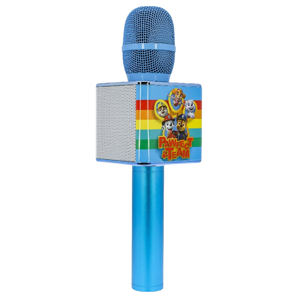 OTL Technologies - Paw Patrol Perfect Team Karaoke Microphone with Bluetooth Speaker - Blue