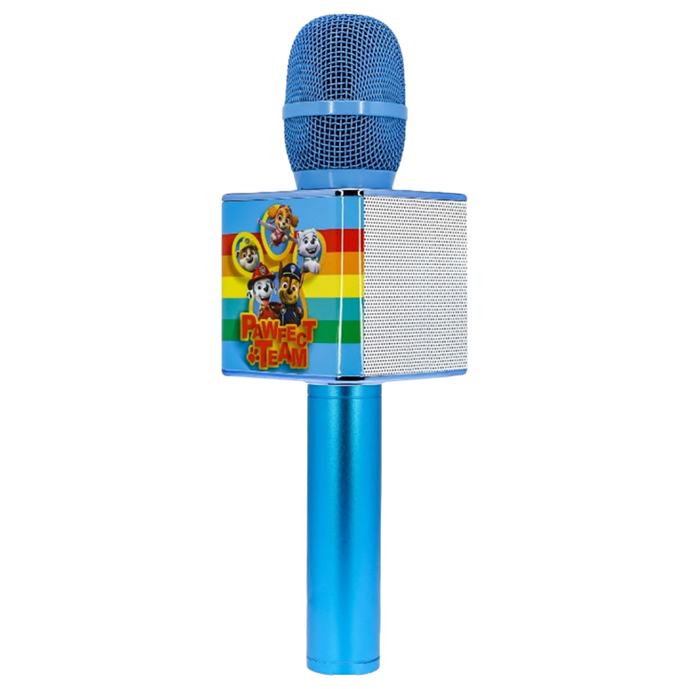 OTL Technologies - Paw Patrol Perfect Team Karaoke Microphone with Bluetooth Speaker - Blue