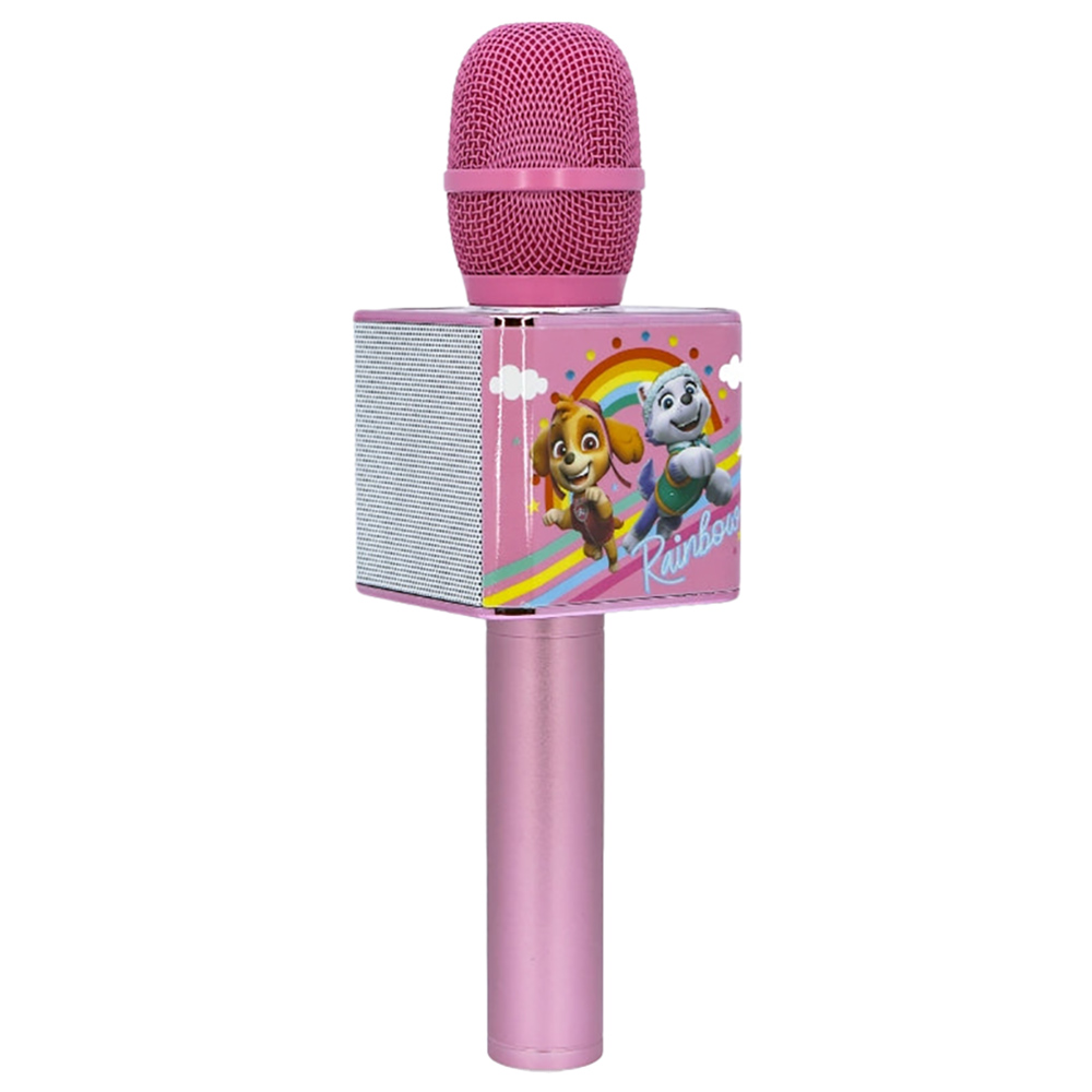 OTL Technologies - Paw Patrol Sky Karaoke Microphone with Bluetooth Speaker - Pink