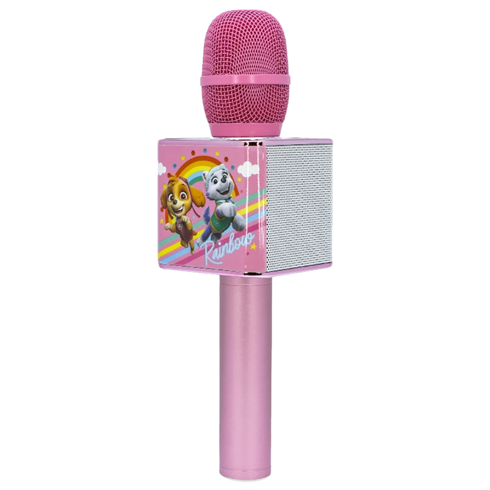 OTL Technologies - Paw Patrol Sky Karaoke Microphone with Bluetooth Speaker - Pink