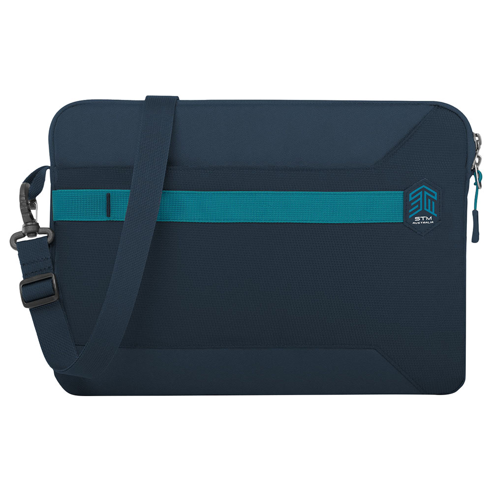 STM - Blazer Sleeve For Up To 13-Inch Laptop & Tablet - Blue