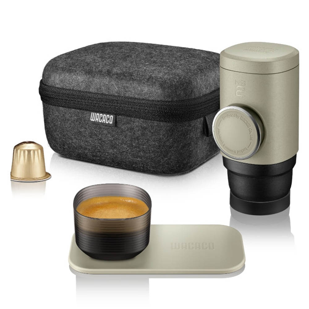 Wacaco Minipresso Ns2 - Portable Espresso Coffee Machine Beige