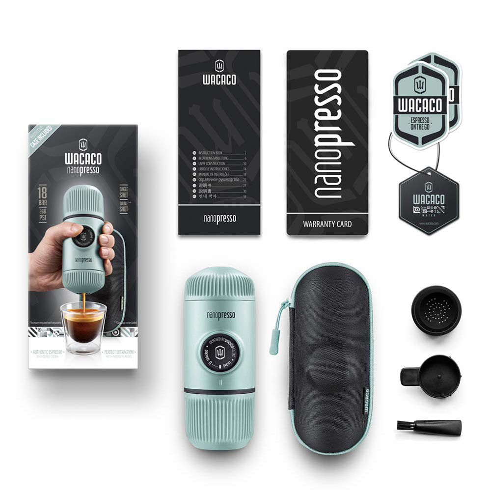 Wacaco Nanopresso Portable Espresso machine - Artic Blue