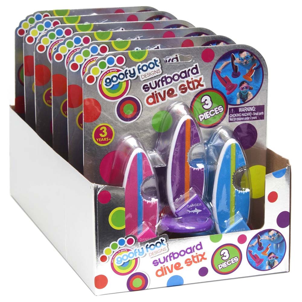 Goofy Foot - Mermaid Tail Dive Stix Pack Of 3