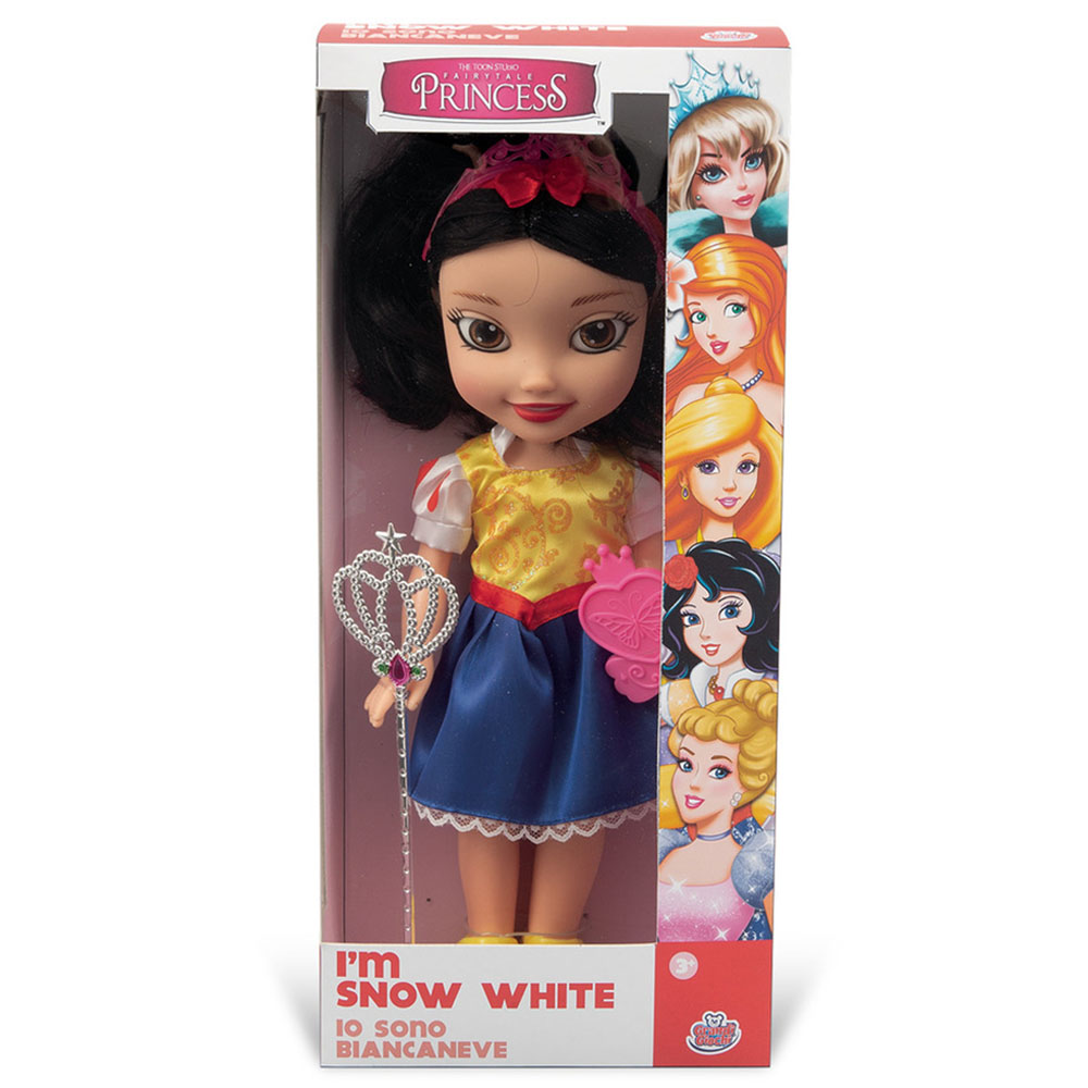 Grandi Giochi - Princess Doll Set - Snow White - 38cm