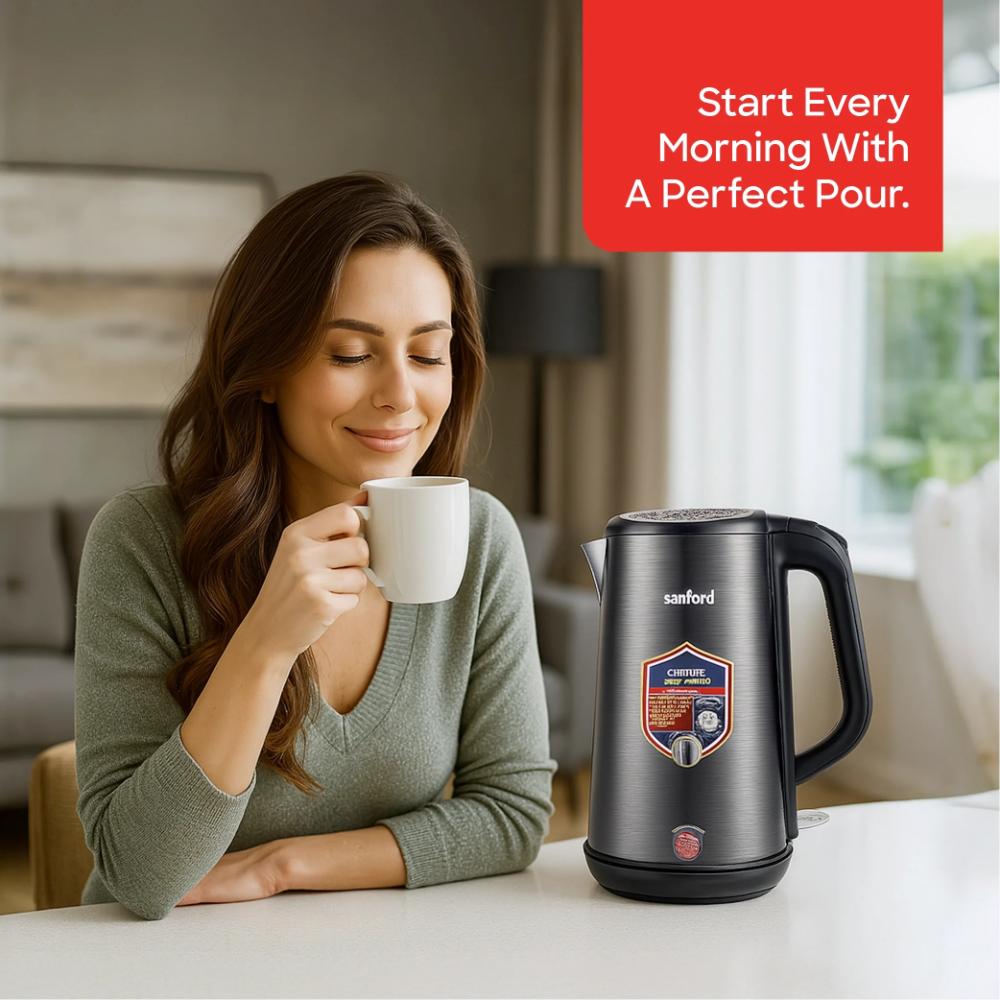 Sanford Electric Kettle - 1.7L - Grey