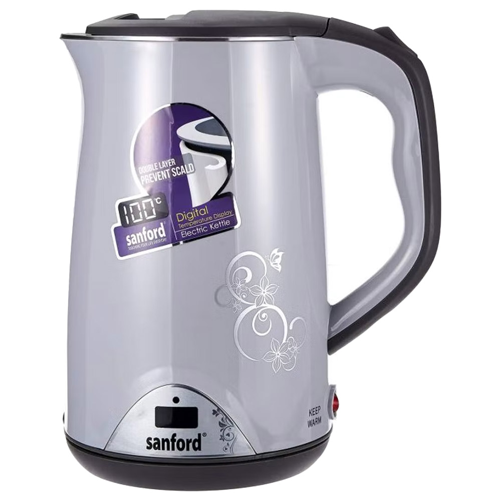 Sanford Electric Kettle - 1.7L - Grey